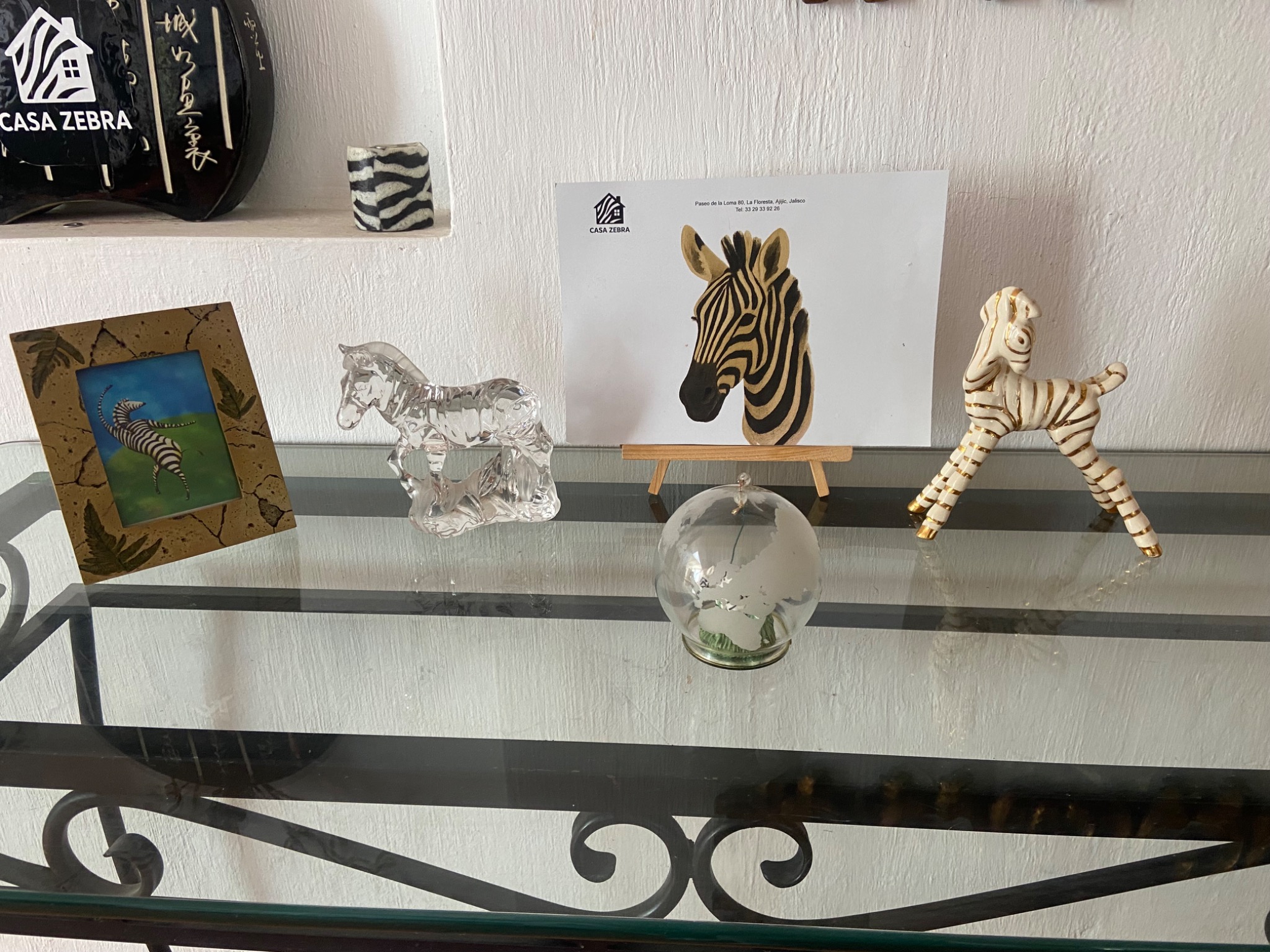 Casa Zebra zebra details